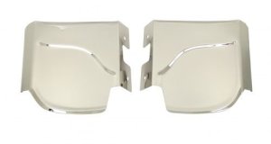 Fender Guards, Rear, Stainless Steel, Type 1, Pair, with?Plastic Trim