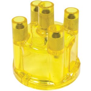 Distributor Cap, Gold/Yellow
