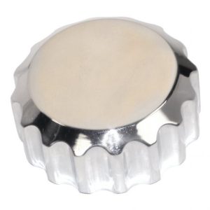 Billet Polished Aluminum Oil Filler Cap with?Grooves