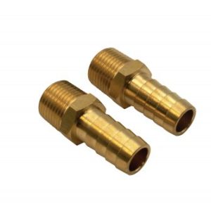 3/8" Male with 1/2" Hose Barb, Pack of 2