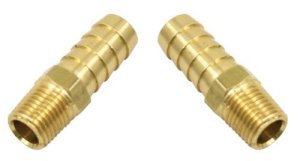 1/4" Male NPT with??2" Hose Barb, Pack of 2