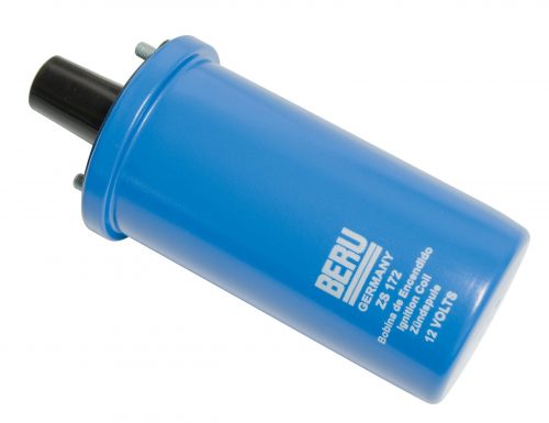 Beru Blue Coil, 12-Volt, Primary Resistance 3.5 Ohms, Oil filled, (Boxed)