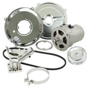 Alternator Kit with?Chrome Components