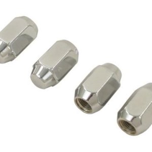Chrome Lug Nuts, 1/2-20, Acorn 60 Degree?Style (Set of 4)