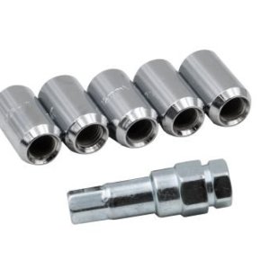 12mm Small Dia, 60 Degree, for all 5x112 wheels Chrome with?tool, Set of 5
