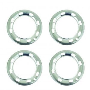 Beauty Rings, Late, 68-72, 8 Holes, Set of 4 (Bagged)