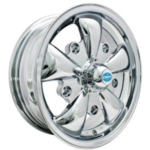 GT-5 Wheel, Chrome, 15x5?, 5x205, 20mm Offset, 4.00? Back Space, 60? Seats
