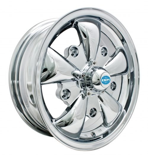 GT-5 Wheel, Chrome, 15x5?, 5x205, 20mm Offset, 4.00? Back Space, 60? Seats
