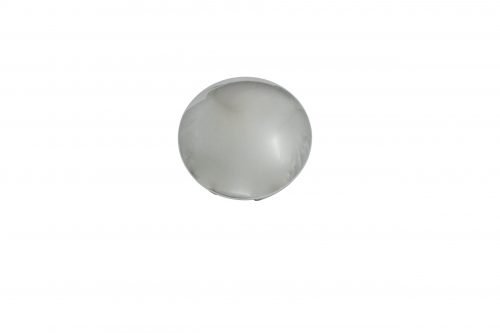 Cap Only (Plain) for 15" Raider, Push-On Chrome Plated Plastic with Ring