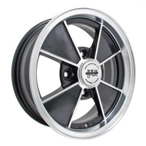Gloss Black with Polished Lip & Spoke Edges 15 5 1/2 15 33/4 60? 4x130 131/2