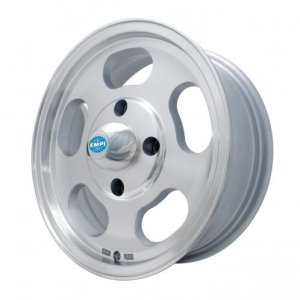 Dish Style Wheel, Machine Finished : 5.5 x 15 Inch : 4 x 130