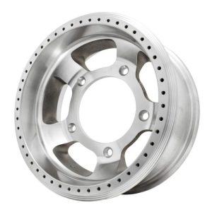 Bead-Lock Wheel : Machine Finished without Ring : 7 x 15 Inch : 5x205