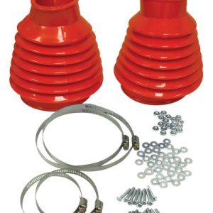 Swing Axle Boot. Red - Pair
