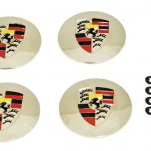 EMPI 3-Color Stallion Logo Crest, Set of 4 with?Retainers