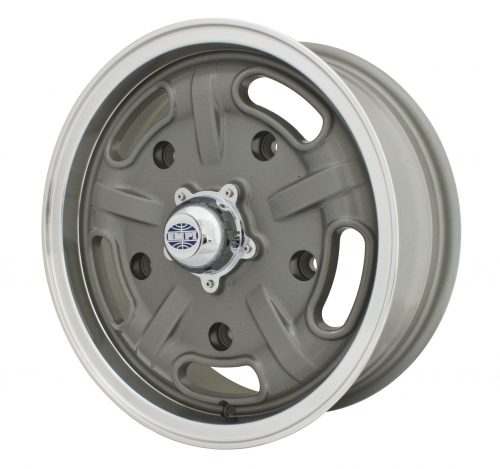 Gun Metal Grey with?Polished Lip 15 5.5 14 3.75 60? 5x205 15.4