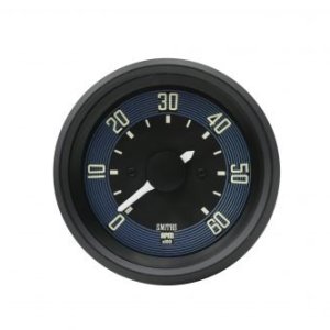 80mm 0-6000 RPM Black Bezel Tachometer for Type 1