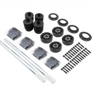 930 Axle Kit, 22" with 28 Spline Axles