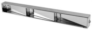 Aluminum 3-Panel R/V Mirror, 18" Wide