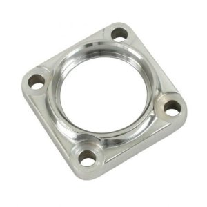 IRS Axle Bearing Cap, Chrome Steel, Fits P/N 17-2707 and 17-2708, Pair