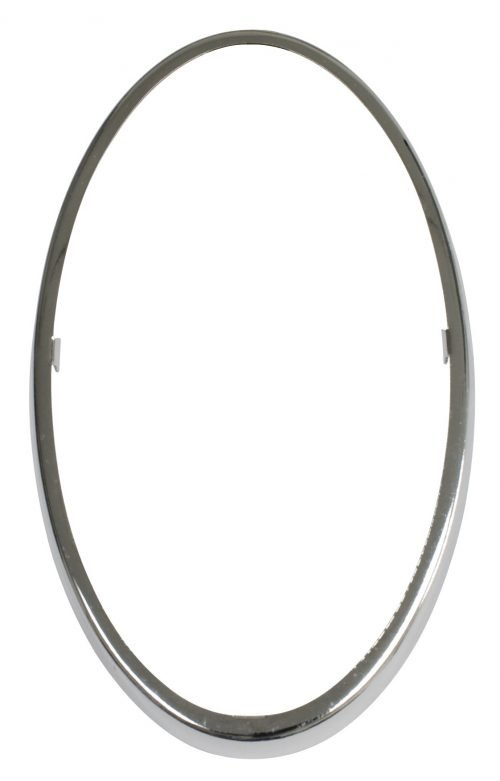Chrome Taillight Trim/Bezel, Fits Left or Right : Sold as Each Type 1 ('62-'67)