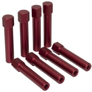 Valve Cover Nuts, Red
