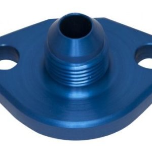 An8 Fuel Pump Block Off, Blue
