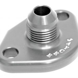 An10 Fuel Pump Block Off, Silver