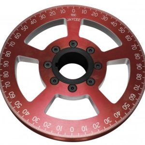 Billet 7" Street Pulley, Red Sand Seal