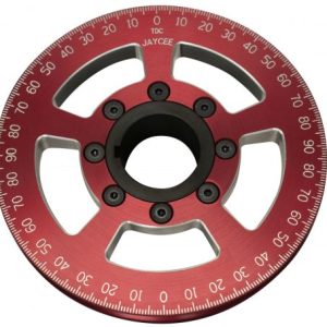 Billet 6" Street Pulley, Red