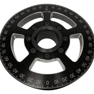 Billet 6" Street Pulley, Black Sand Seal