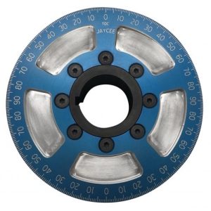 Billet 5-1/4" Street Pulley, Blue