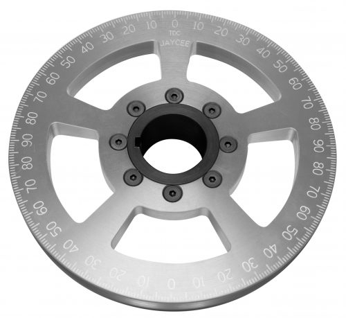5.25" Drag Pulley, Silver