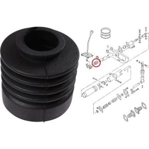 FRONT, SHIFT LINKAGE BOOT
