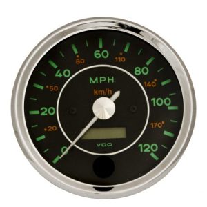 356 Speedometer, 120 MPH