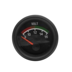 EMPI Drivers Voltmeter (8-16 Volts), Each